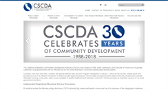 Desktop Screenshot of cscda.org
